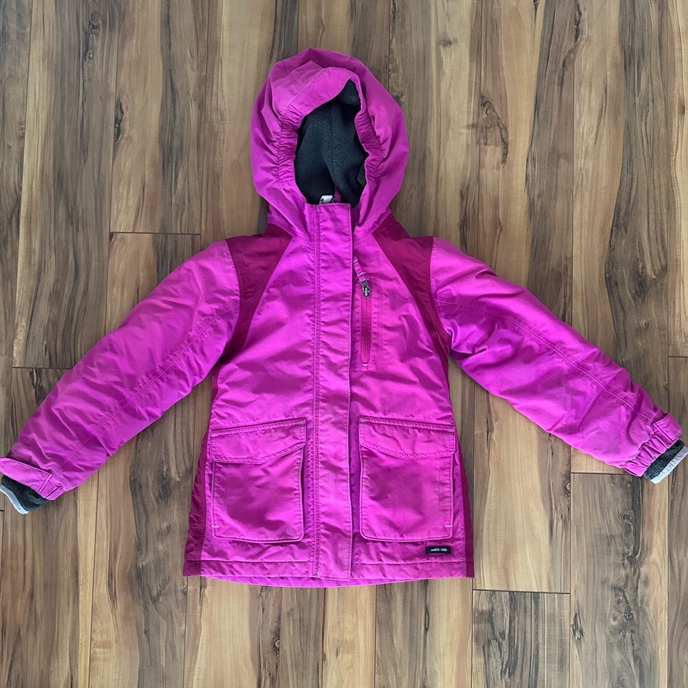 Lands' End Vibrant Purple Kids Raincoat